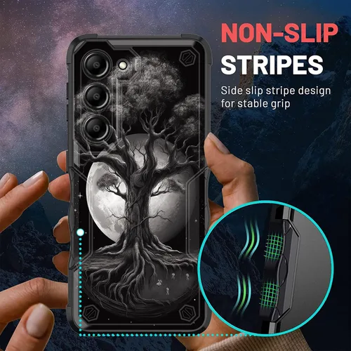 Vista 136 de Funda para Galaxy A14 5G, [Doble Capa][Protección contra Caídas de Grado Militar de 10 Pies] [Antideslizante] Funda Resistente a Prueba de Golpes