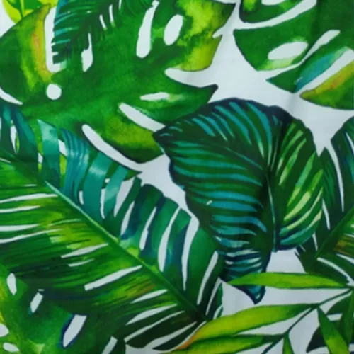 Vista 5 de Tapiz de palmeras – Hojas de plátano tropical XL para colgar en la pared de sala/dormitorio (hojas de palmera)