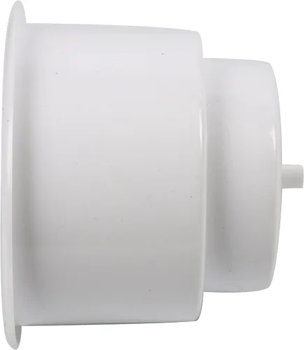 Vista 7 de Amarine Made 4pcs sostenedor de plástico marino para bebidas con inserto de drenaje, color blanco