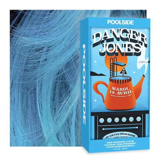 Vista 21 de Danger Jones Color de cabello semipermanente (Adrenalina, verde neón)