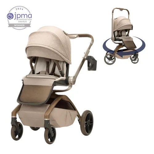 Vista 16 de Maxi-Cosi Tana 360 - Cochecito modular giratorio, cochecito y asiento de coche, sistema de viaje combinado, patrimonio natural