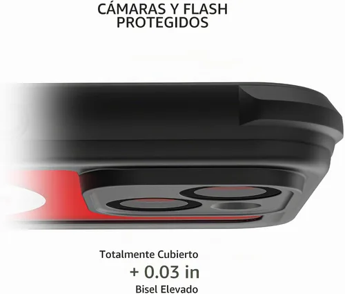 Vista 5 de Ghostek NAUTICAL - Funda impermeable para iPhone 14 con protector de pantalla, clip para cinturón, compatible con MagSafe, protección extremadamente