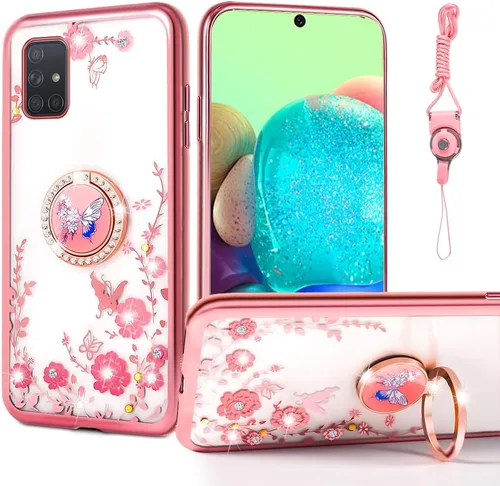 Vista 15 de nancheng Funda protectora a prueba de golpes para Gabb Phone 4 Pro/Samsung Galaxy A15 5G para niñas y mujeres, linda cubierta de TPU suave