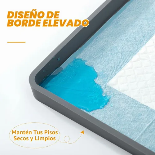 Vista 2 de ondware Soporte de silicona para orina de perro para almohadillas de 27 x
