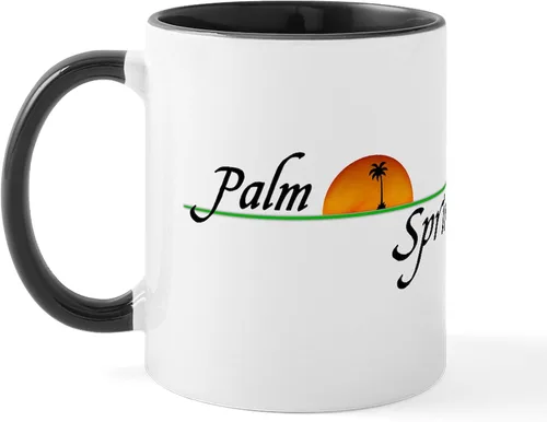 Vista 47 de CafePress Taza de café de cerámica de 11 oz (11.0 fl oz) de San Francisco Blanco - Taza San Francisco