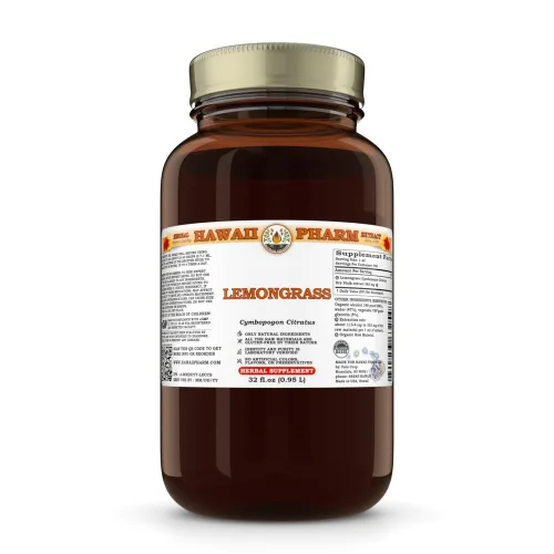 Vista 10 de HawaiiPharm Extracto líquido de citronela (Cymbopogon Citratus) 2x2 oz