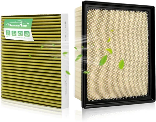 Vista 9 de Filtro de aire de motor y cabina para Mazda 3 2014-2018 (2.0L)/ Mazda 3 (2.5L) 2014-2018/Mazda 6 (2.5L) 2014-2021 Filtro de aire para reemplazo