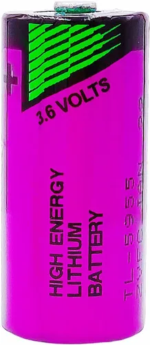 Vista 6 de Paquete de 5 baterías TL-5955 de 3,6 V 2/3AA 1650 mAh para batería de litio Tadiran de 3,6 voltios TL-5955