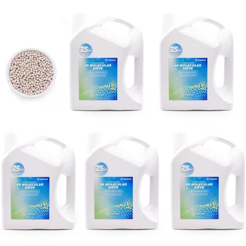Vista 9 de Wisesorb - Perlas desecantes de tamiz molecular 5A de 3.17 KG, deshumidificadores dessecantes reutilizables absorbentes de humedad