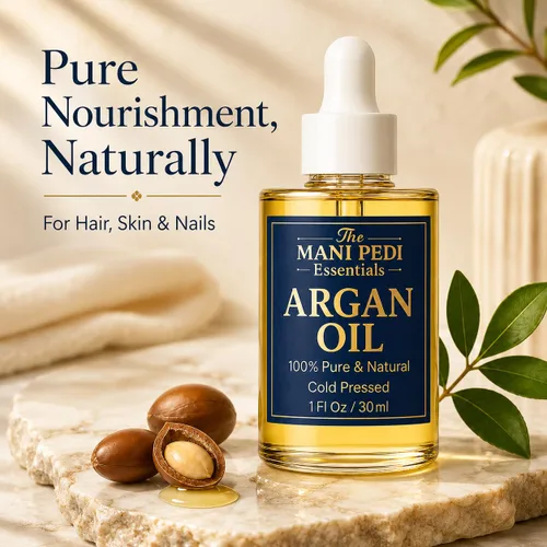 Vista 2 de TMPE Aceite de argán 100% puro, prensado en frío. Fuente natural de vitamina E y antioxidantes. Aceite de uso diario para cabello, piel y cuerpo, 1
