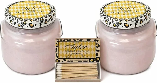 Vista 9 de Tyler Candle, 22 onzas, vela perfumada High Maintenance de larga duración