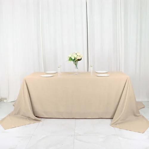 Vista 127 de Efavormart - Mantel rectangular, 60 x 102 pulgadas, resistente a las manchas y a las arrugas, lavable, mantel decorativo oblongo de tela de Amatista