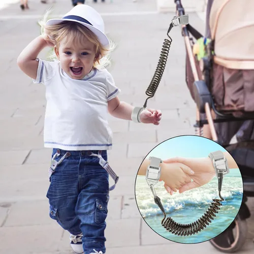 Vista 8 de Accmor Arnés de Mochila para Niños Pequeños con Correa, Lindas Mochilas para Bebé con Eslabón de Muñeca Antipérdida, Mini Arnés de Mochila