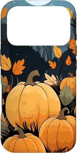 Vista 30 de Pumpkin Fall & Autumn Leaves, Fall Color Theme, Pumpkins Case for iPhone 16
