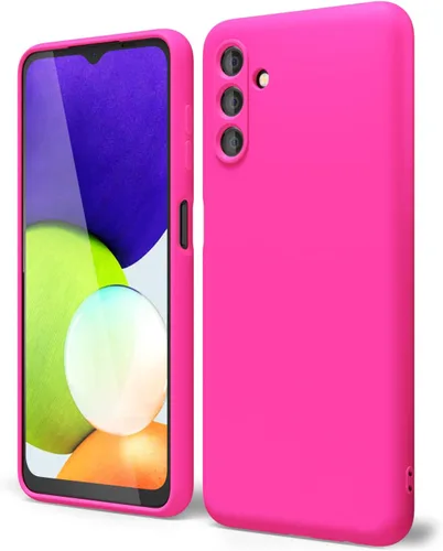Vista 175 de oakxco Funda para teléfono Samsung Galaxy A12 con agarre de silicona líquida, linda delgada fina suave cubierta de gel de goma TPU lisa para mujeres