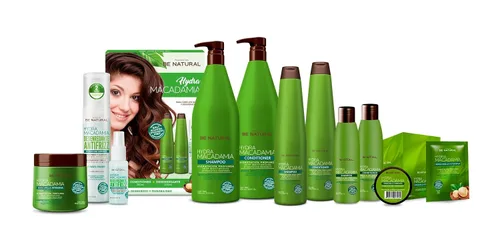 Vista 3 de PLACENTA LIFE BE NATURAL HYDRA MACADAMIA - Mascarilla hidratante profunda para cabello seco y dañado. (12.35 onzas)