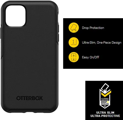 Vista 3 de Symmetry iPhone 11 PRO MAX, Sencillo, Negro