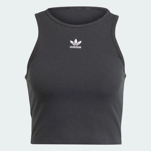 Vista 5 de adidas Originals Camiseta sin mangas acanalada Essentials para mujer