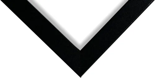 Vista 2 de Marco para póster (madera maciza de carbón grueso)