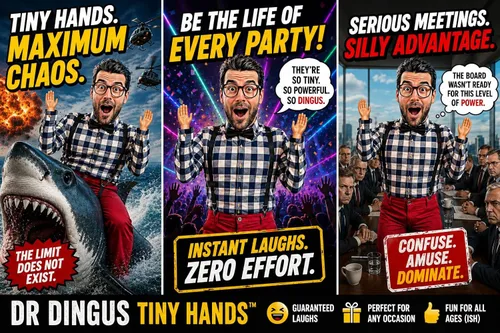 Vista 3 de Marioneta de juguete Tiny Hands Original Pequeña pequeña marioneta de mano pequeña