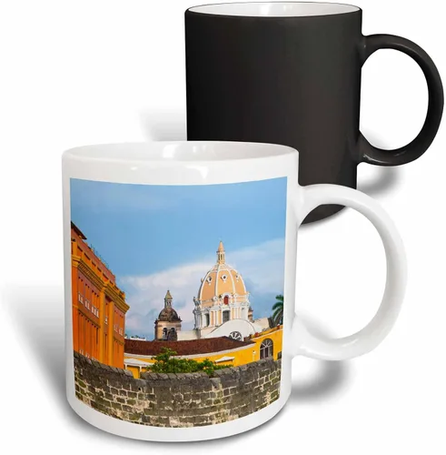 Vista 13 de 3dRose Taza de café, tamaño - 15oz - Cartagena, Colombia. Arquitectura colonial, Basílica - SA06 MWR0035 - Micah Wright Colombia - regalo divertido