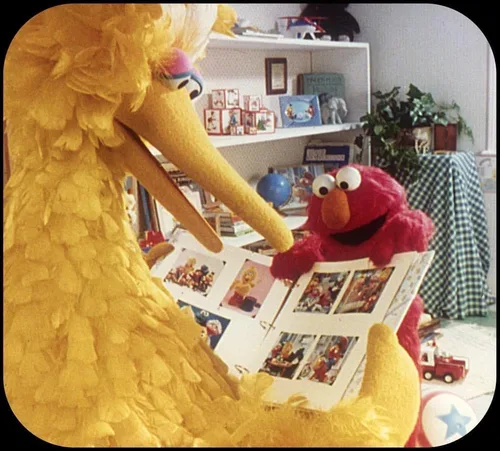 Vista 6 de Elmo quiere jugar - Sésamo - ViewMaster - Set de 3 carretes - 21 Imágenes 3D