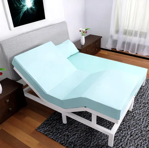 Vista 35 de Ropa de cama tamaño Twin - Juego de 3 piezas - Bolsillos profundos - Sábanas refrescantes - Suaves y cómodas para uso en todas las estaciones Aqua