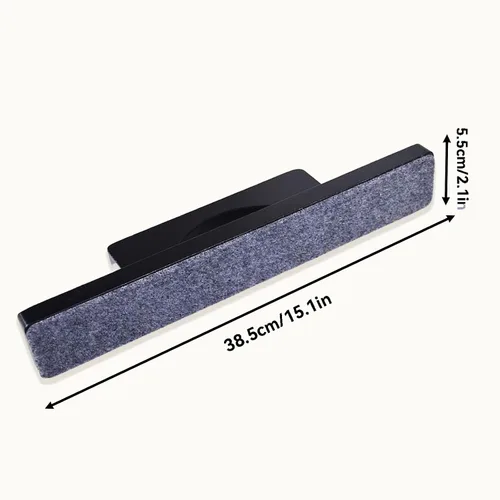 Vista 7 de Cepillo para tejo de madera maciza, limpiador de mesa extra ancho y herramienta de barrido, juego de accesorios de tejo de alta calidad para cera