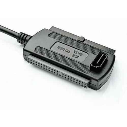 Vista 3 de SATA PATA IDE Drive to USB 2.0 Adaptador Convertidor Cable para Disco Duro HDD 2.5" 3.5" con Adaptador de Alimentación de CA Externo