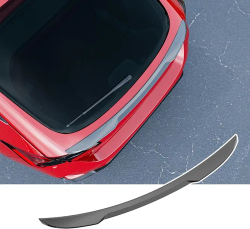Vista 8 de SZYANG Alerón compatible con Honda Civic Hatchback 2022-2026, alerón de maletero con labio ABS, alerón de ala de repuesto para accesorios Honda