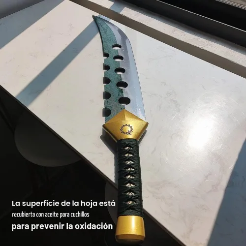 Vista 3 de 28.7" Anime Green Meliodas Lostvayne Demon Cosplay Prop para colección