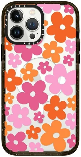 Vista 121 de CASETiFY Funda Impact para iPhone 13 [Protección contra caídas de grado militar 4X de 8.2 pies/Compatible con Magsafe] - #1 Mom - Transparente