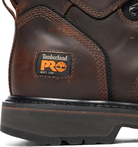 Vista 3 de Timberland PRO Pit Boss - Botas de trabajo con punta suave de 6 pulgadas para hombre