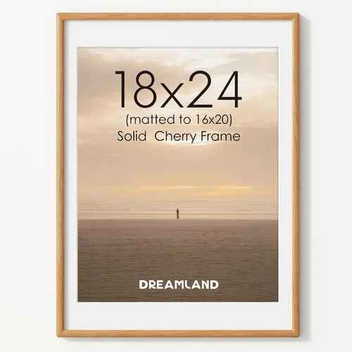 Vista 63 de Dreamland Portarretratos de madera natural de 4 x 6 pulgadas mate a 3.5 x 5 pulgadas, marco de fotos de madera de wengué maciza, hecho a mano
