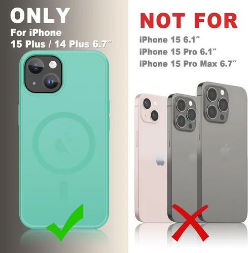 Vista 1474 de Funda para Google Pixel 10 Pro XL, cubierta magnética mate, color negro Fit for MagSafe, Screen Protector included, Shockproof Military Grade