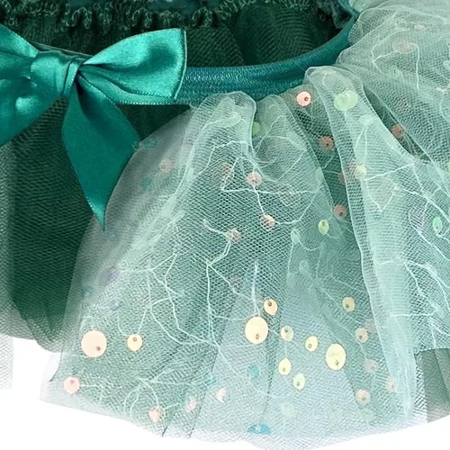 Vista 3 de Conjunto de disfraz de hadas para niñas con alas, tutú de hadas y diadema