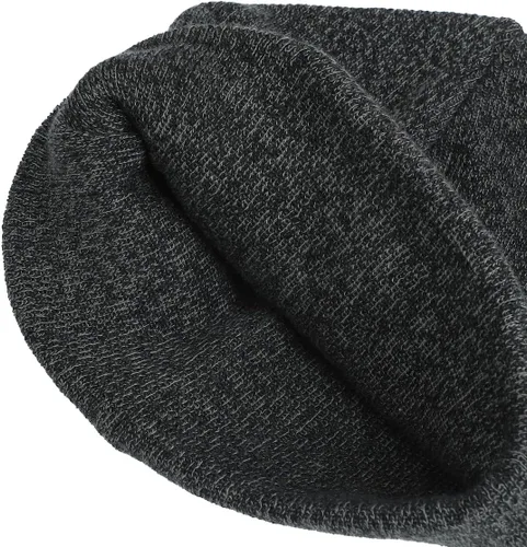 Vista 5 de Bioworld TMNT Gorro gris oscuro jaspeado con parche de agarre para pantalla de alcantarillado, Negro