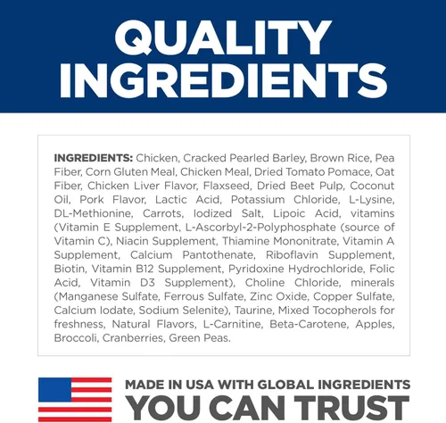 Vista 5 de Hill's Science Diet Alimento seco para perros adultos con peso perfecto