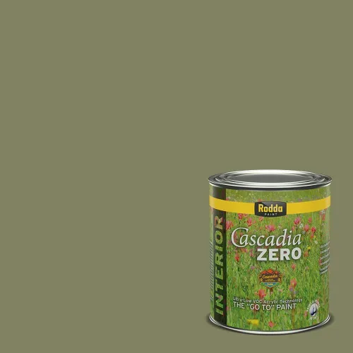 Vista 33 de Rodda Paint CASCADIA ZERO - Pintura plana e imprimación para interiores en uno, cuarto de galón, rosa Mullen