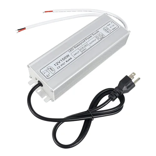 Vista 14 de inShareplus Fuente de alimentación LED de 12 V, 30 W IP67 controlador impermeable para exteriores, CA 110-260 V a CC 12 V 2.5 A transformador