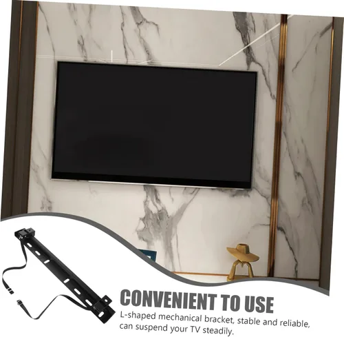 Vista 6 de Soporte de pared para TV sin espárragos de 32-65 pulgadas, fácil instalar sin soporte de perforación para LCD
