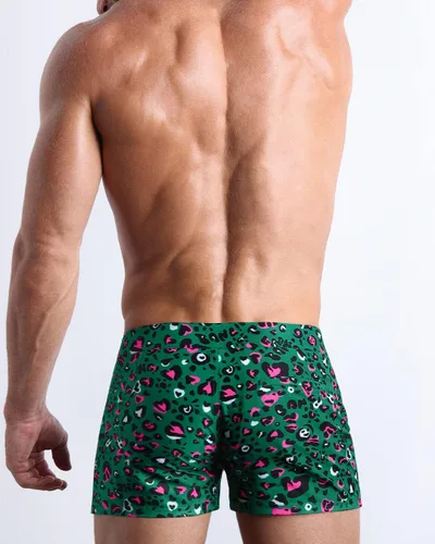 Vista 126 de Bang Men's Swimwear - Beach Shorts - Stretchy Quick-Dry All-Use Premium Swimsuit Trunk Square Cut