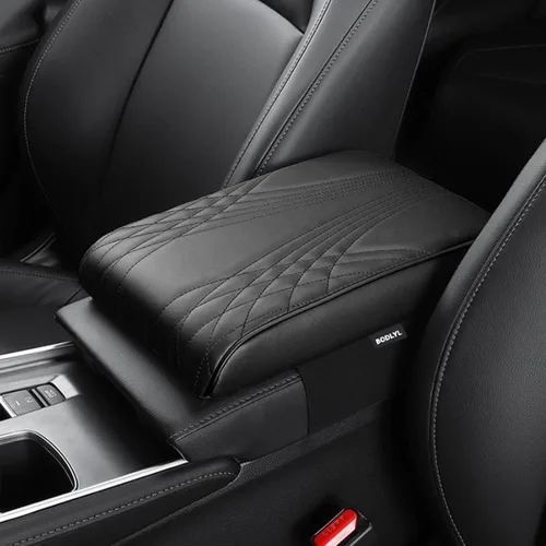Vista 13 de Funda para consola central de automóvil, cojín de espuma viscoelástica para reposabrazos de automóvil, almohadilla para reposabrazos de automóvil
