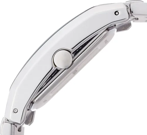 Vista 3 de Armitron Reloj de acero inoxidable acentuado con cristal genuino para hombre
