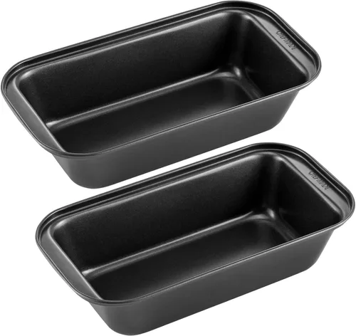 Vista 11 de CHEFMADE Molde para pan de pan, sartén antiadherente para pastel de carne, 3 x 10 pulgadas, juego de 2