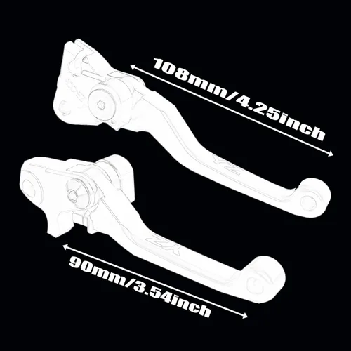 Vista 7 de Manija de palanca de freno de embrague de pivote plegable CNC Billet para YZ125 YZ250 2015-2022 YZ250F 2009-2022 YZ125X 2017-2022 YZ250X 2016-2022