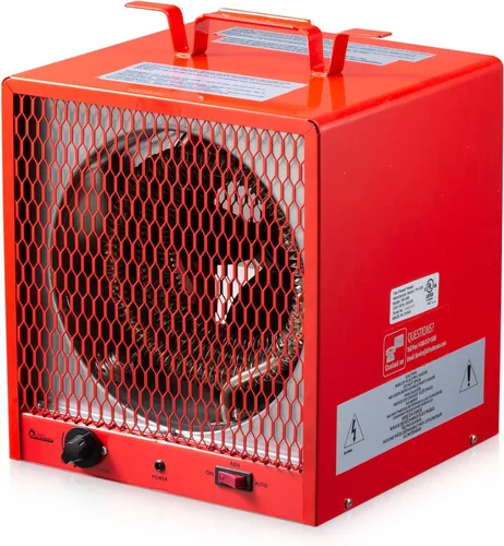 Vista 10 de Dr. Infrared Heater DR-966 Calentador Comercial de Garaje de Taller Cableado de 240 Voltios, 3000 Vatios / 6000 Vatios