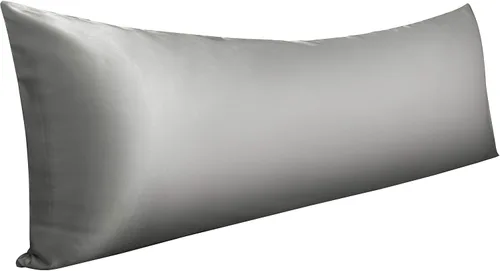Vista 99 de NTBAY Paquete de 2 fundas de almohada estándar de satén para cabello y piel, lujosas y sedosas fundas de almohada con cierre de sobre, 20 x 26