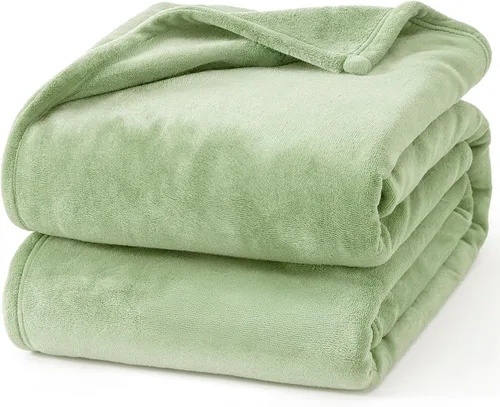 Vista 34 de Hansleep Manta de forro polar para sofá beige, súper suave manta de franela esponjosa y acogedora para todas las estaciones, beige, manta de 50x60