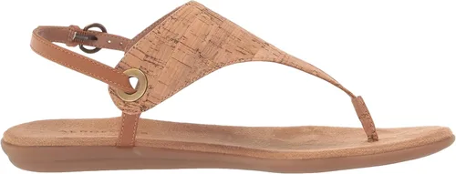 Vista 6 de Aerosoles Sandalia plana para mujer en Conchlusion, Cork Combo, 9 Wide, Combo corcho